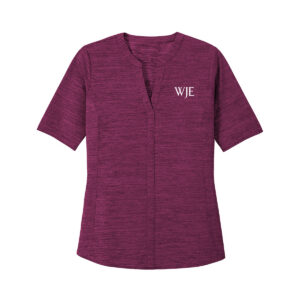 Port Authority Stretch Heather Open Neck Top - Women's